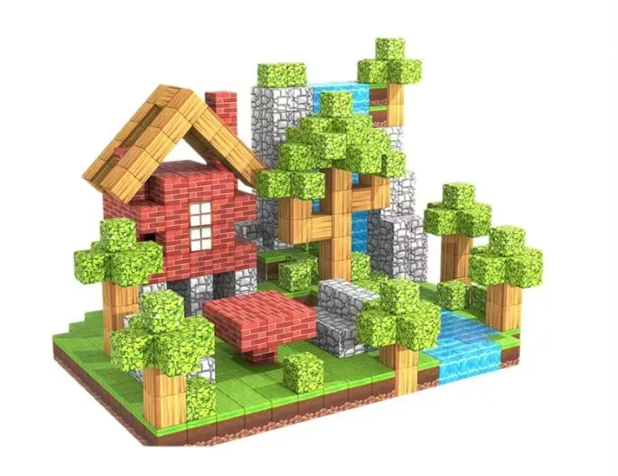 ClaryTime Magnetic Building Blocks (100-Piece)